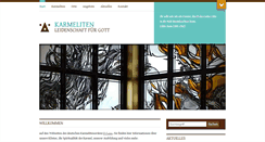 Desktop Screenshot of karmeliten.de